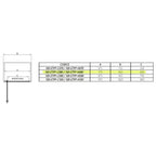 Porta doccia pivotante DocciaGo serie Satin cm 80 - Cromo