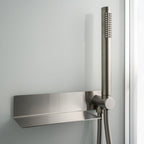 Cabina doccia multifunzione Ercole cm 100x80 con idrogetti dorsali- Versione Sinistra
