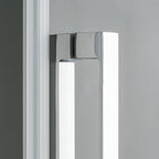 Cabina doccia multifunzione Ercole Plus cm 100x80 con idrogetti dorsali Bluetooth e Cromoterapia- Versione Destra