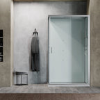 Cabina doccia multifunzione Ercole Plus cm 100x80 con idrogetti dorsali Bluetooth e Cromoterapia- Versione Destra