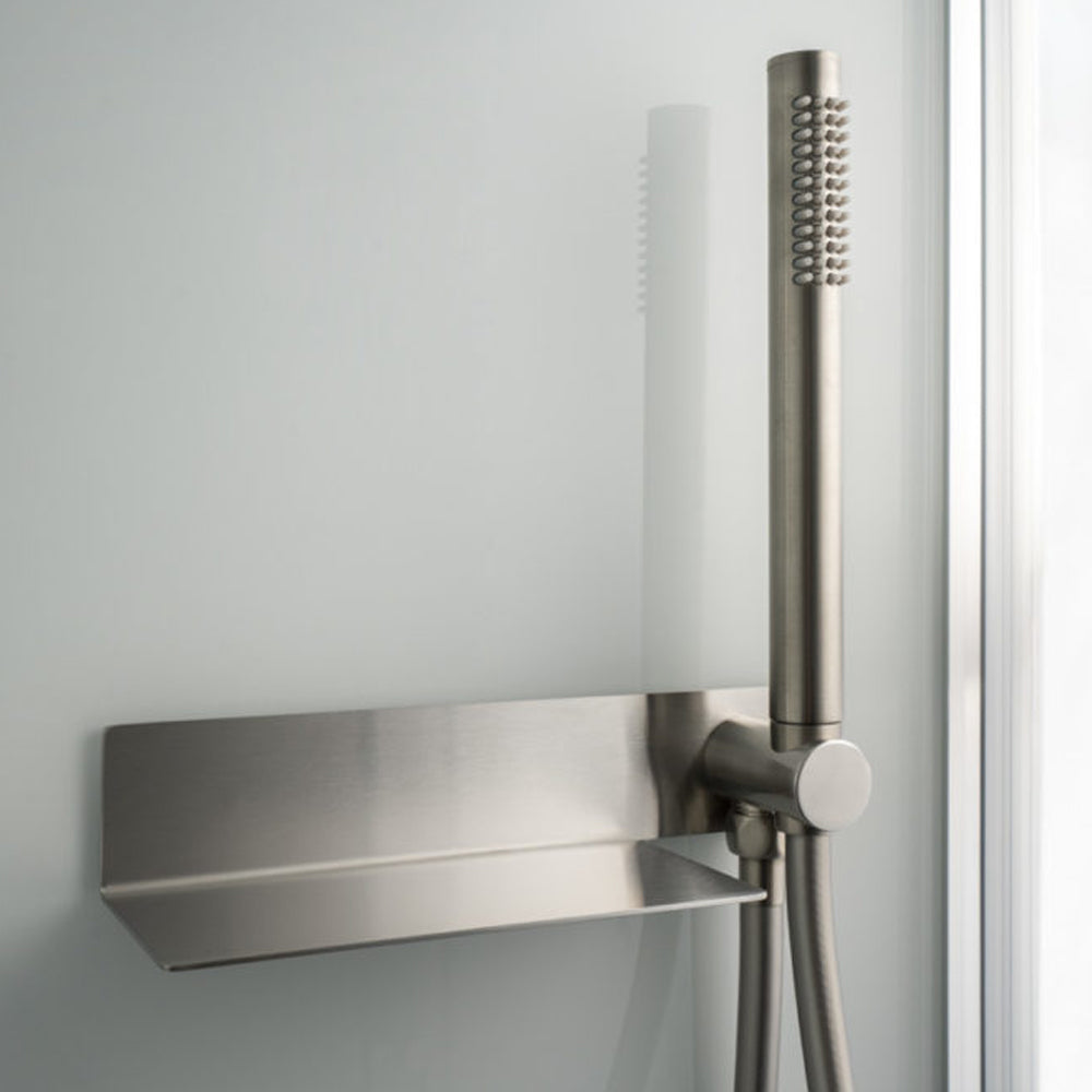 Cabina doccia multifunzione Ercole Plus cm 100x80 con idrogetti dorsali Bluetooth e Cromoterapia- Versione Sinistra