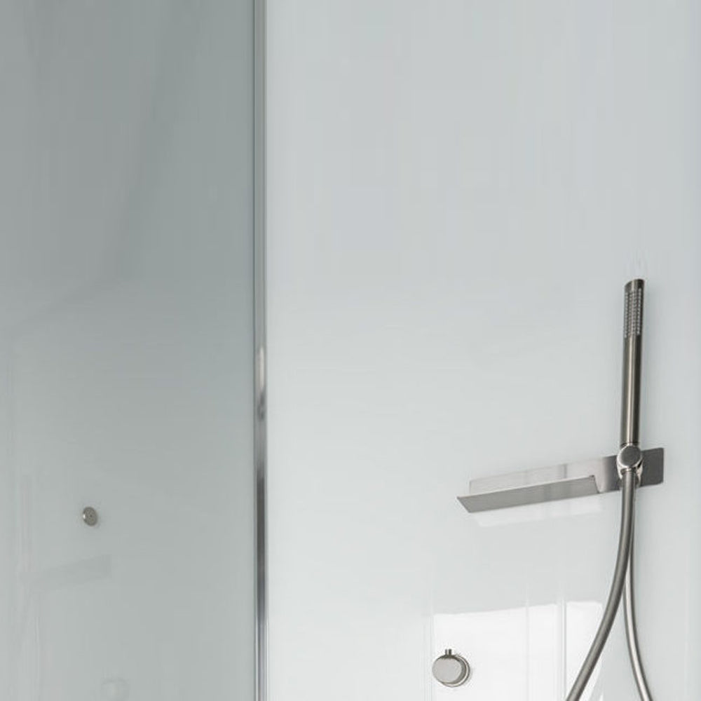 Cabina doccia multifunzione Ercole cm 120x70 con idrogetti dorsali- Versione Destra
