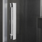 Porta doccia 2 ante scorrevoli cm 170 modello Afrodite in cristallo temperato mm 6