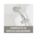 Cabina doccia multifunzione Novellini con idromassaggio cm 80x100