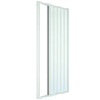 Porta doccia a nicchia soffietto modello Frio in pvc cm 120-140