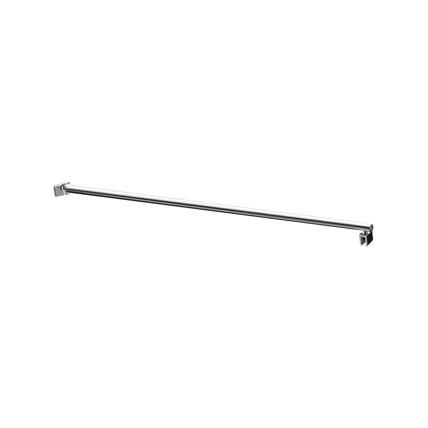 Braccio per Walk-In DocciaGo modello Solis 120 cm con doppia testa - Cromo