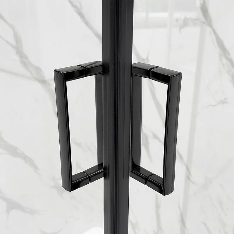 Box doccia semicircolare DocciaGo modello Treasure con porte scorrevoli