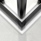 Box doccia semicircolare DocciaGo modello Treasure con porte scorrevoli