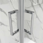 Box doccia semicircolare DocciaGo modello Treasure con porte scorrevoli