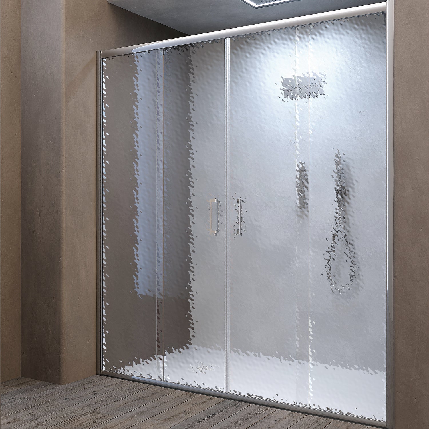Box doccia per nicchia 2 porte scorrevoli Tonga 137/142 cm - Stampato C
