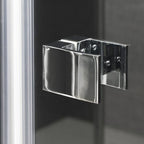 Porta doccia battente cm 100 modello Ermes in cristallo temperato da 6 mm