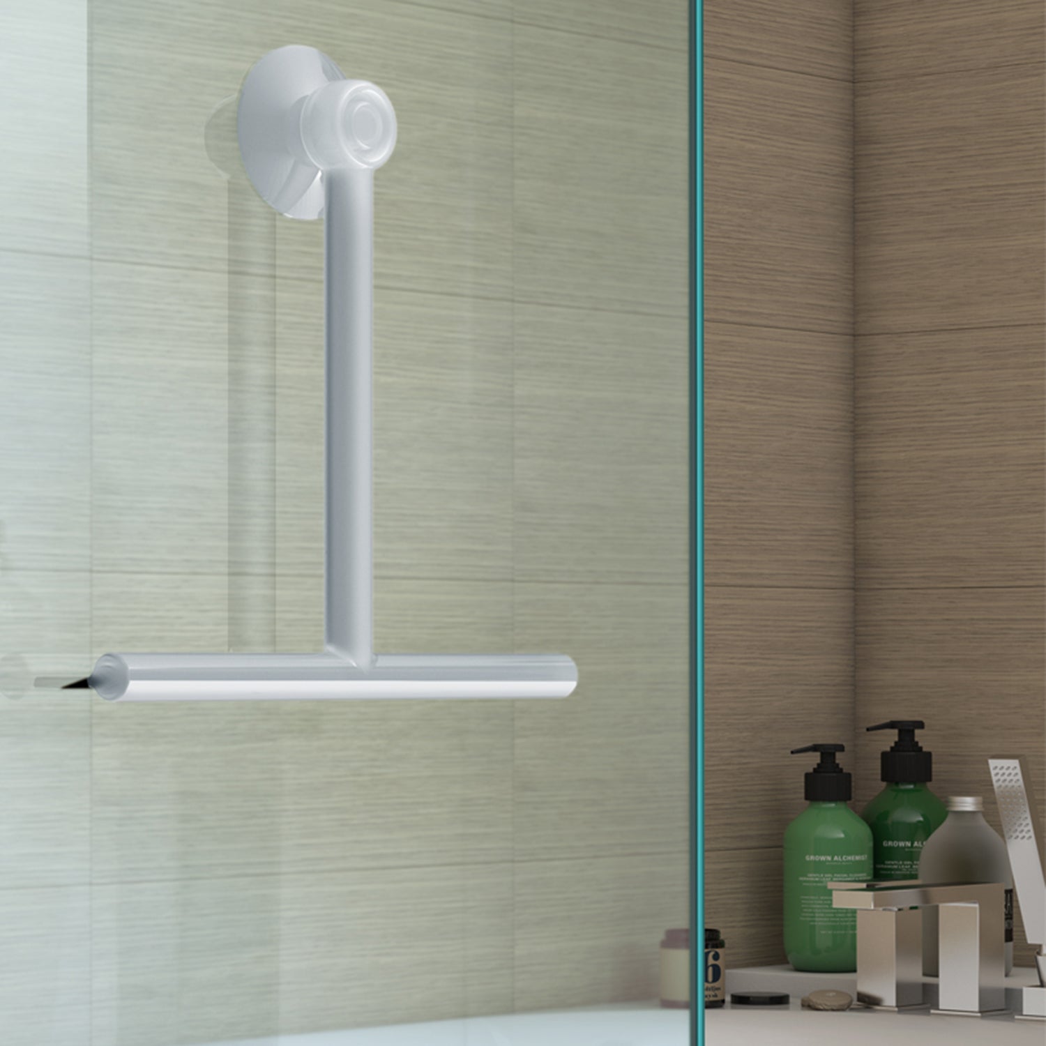 Tergivetro Gummy in resina termoplastica di Gedy - Bianco
