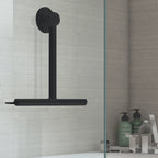 Tergivetro Gummy in resina termoplastica di Gedy - Nero Matt