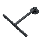 Tergivetro Gummy in resina termoplastica di Gedy - Nero Matt