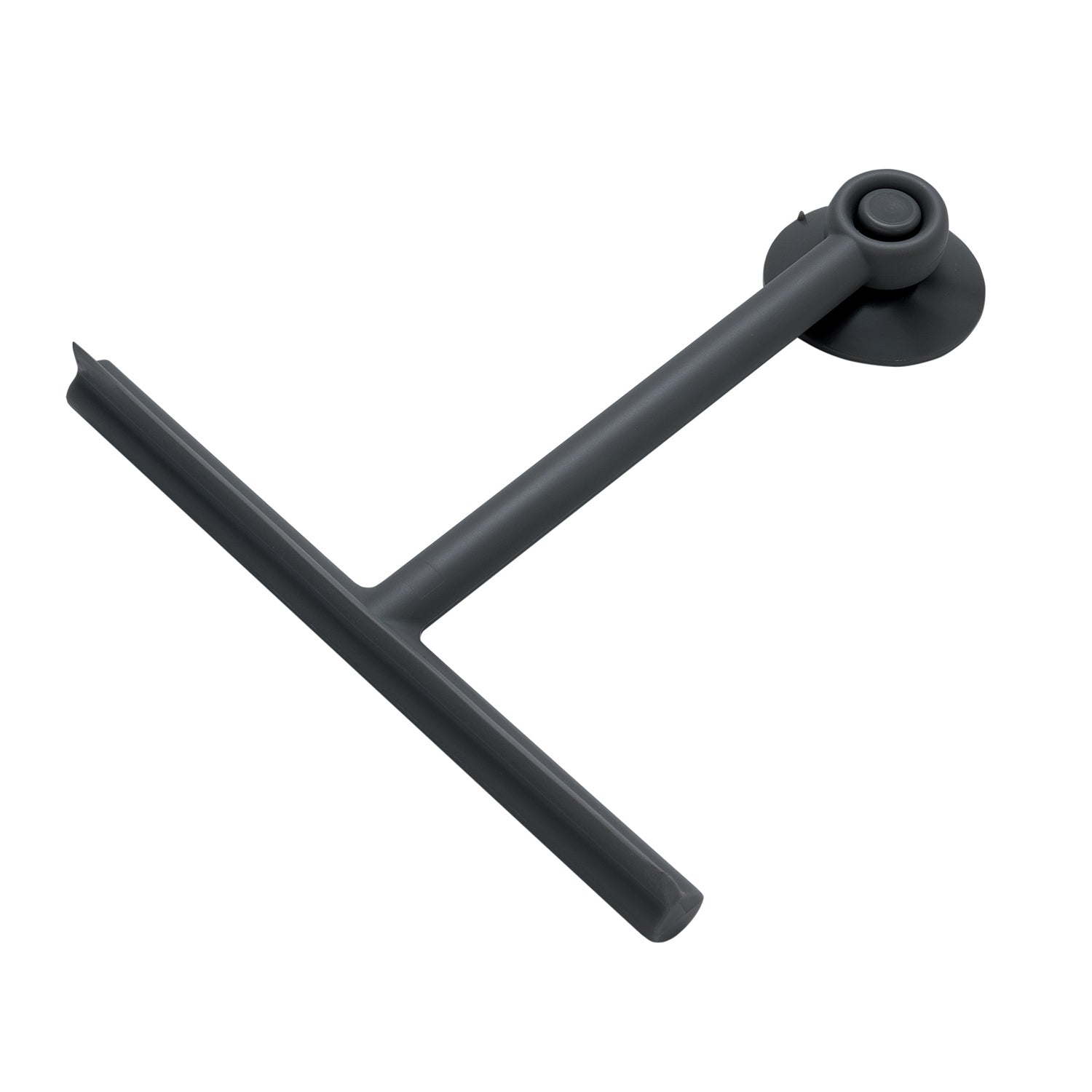 Tergivetro Gummy in resina termoplastica di Gedy - Nero Matt
