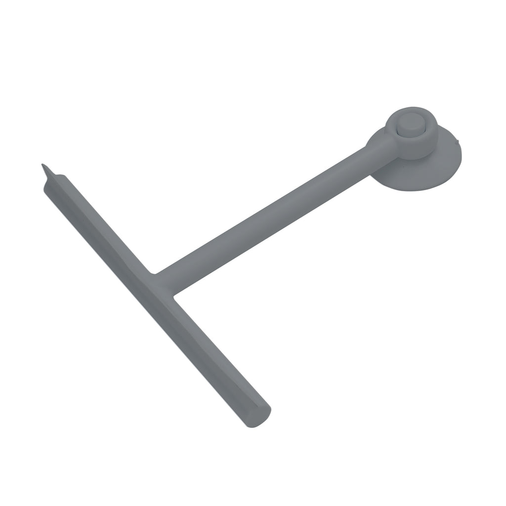 Tergivetro Gummy in resina termoplastica di Gedy - Grigio