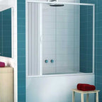 Box doccia sopravasca per nicchie comprese tra i 160 e i 170 cm  realizzato in PVC Rinforzato
