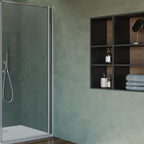 Porta doccia Giunone apertura battente 70 cm cristallo trasparente 6 mm temperato -OUTLET 2 PEZZI DISPONIBILI!