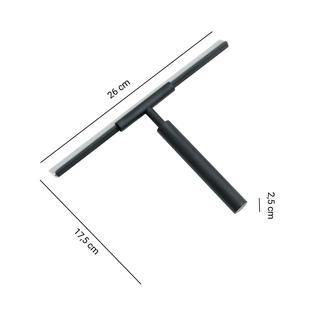 Tergivetro modello Thor in ottone - Nero Matt